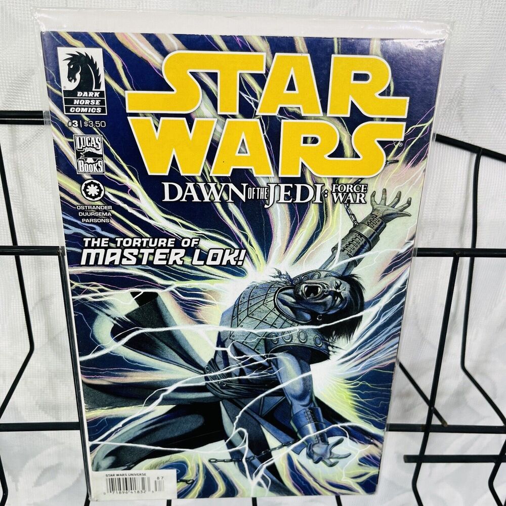 Star Wars Dawn of the Jedi Force War‎ #3 Newsstand Variant Dark Horse